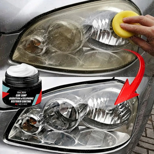 Car Headlight Restoration Kit – Scratch Remover & Polish -Nitroline