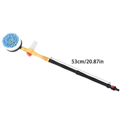 Adjustable 360 Degree Rotating Car Wash Brush with Foam Dispenser – High Pressure Vehicle Cleaning Tool – Nitroline