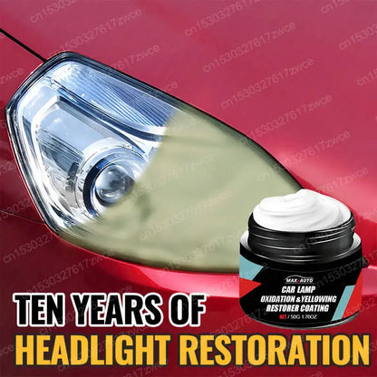 Car Headlight Restoration Kit – Scratch Remover & Polish -Nitroline