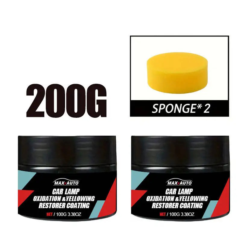 Car Headlight Restoration Kit – Scratch Remover & Polish -Nitroline